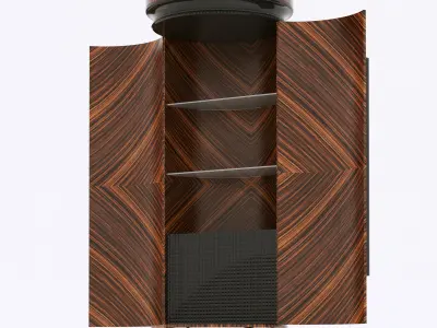 Francesco Molon W507 two doors cabinet EXTREME 3D model