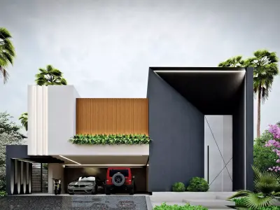CASA ESTILO MODERNA 3D model