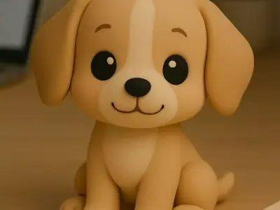 Beagle - Kawaii Animals Collection 3D print model