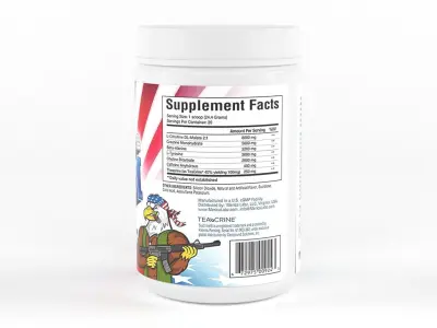 Protein Powders 3D model purchase