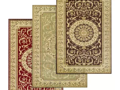 Rug Set 1875 3D model