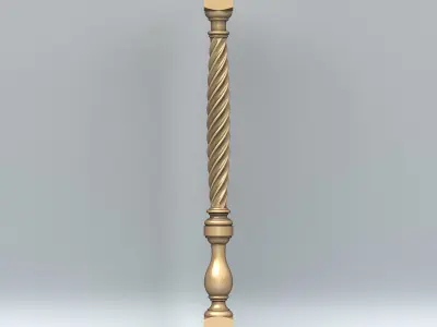 Baluster 012 3D model