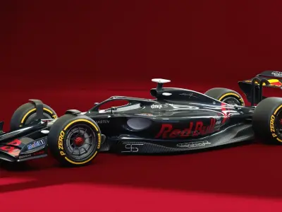 F1 Model 2022 Redbull Low-poly 3D model