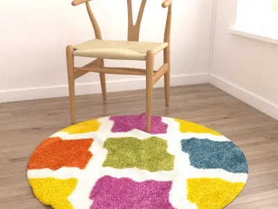 Rugs No 559 Low-poly 3D model
