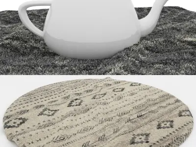 Rugs No 254 Low-poly 3D model