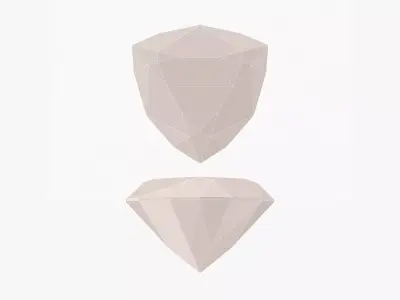 TRILLION Cut Diamond - 3D Printable 3D model