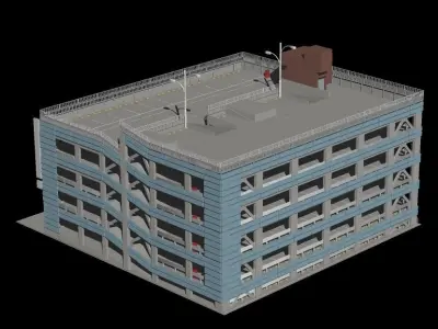 Multi-storey Car Park 3D model