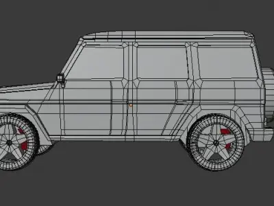 mercedes g65 amg 3D model
