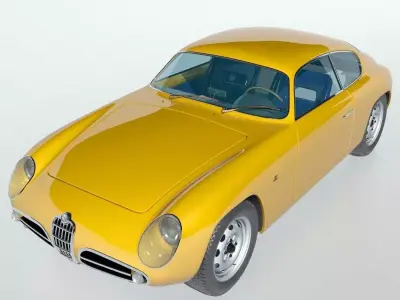 1959 Alfa Romeo SVZ 3D model