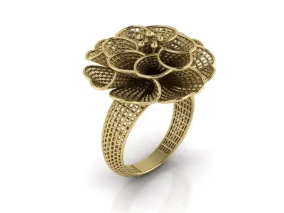 Ultra Vision Ring Jewelry 3D print model 36