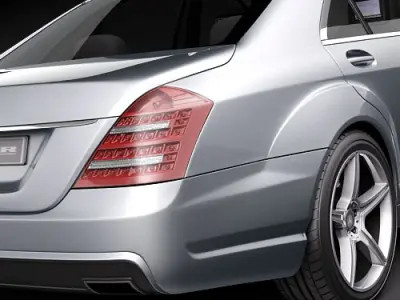 Mercedes S-Class AMG 3D model