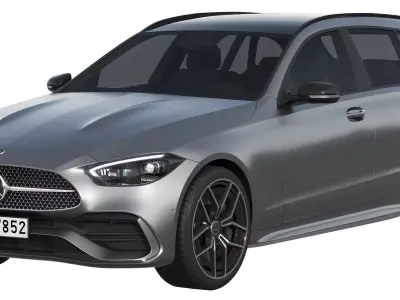 Mercedes-Benz C-Class Estate 2022 3D model