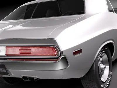 Dodge Challenger 1970 3D model