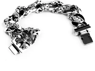 chrome heart FANCY CHAIN BOX BRACELET  3D model