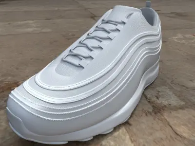 Shoes 3D model nike air max 3D model