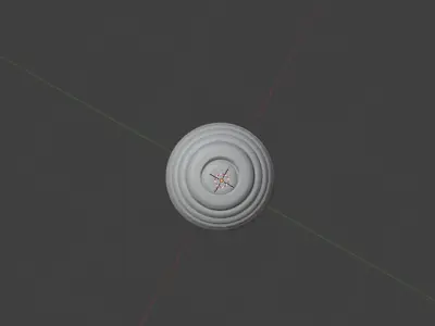 Vaso em formato de bola Free 3D model