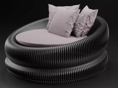 CHAISE BILBAO 3D model