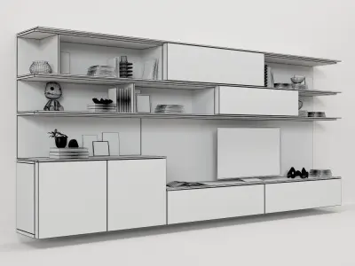 jesse online wall mounted system 3D model