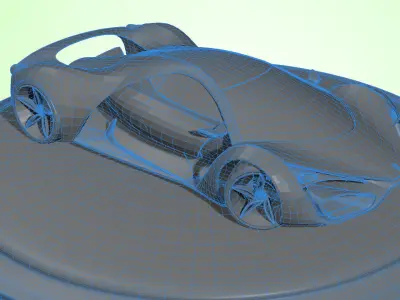 FerrariF80 3D model