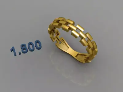 Minimal Ring 3D print model