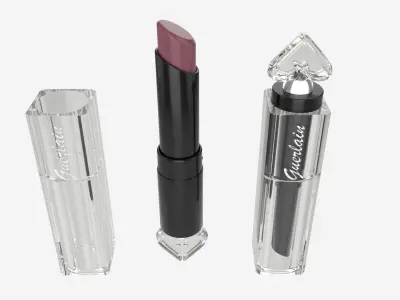 Guerlain La Petite Robe Noire Lipstick 3D model