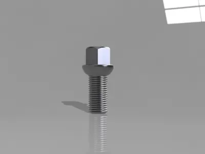 Wheel Bolt 3D model