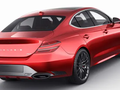 Genesis G70 2022 3D model