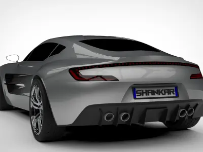 Aston Martin One-77 3D model