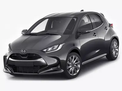 Mazda 2 hybrid 2022 3D model