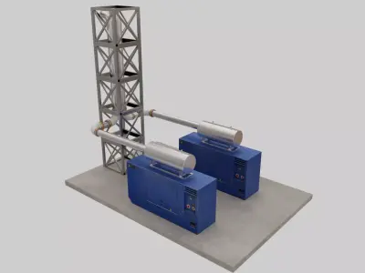 BSDG Generator 3d Model 3D model
