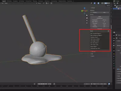 Melting Lollipop 3D print model