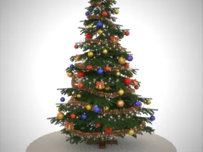 Christmas tree 3D model