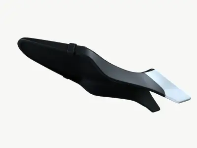 Bike seats Low-poly 3D model