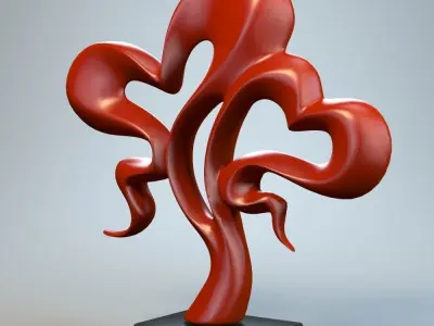 Harts Sculpture P 3D print model