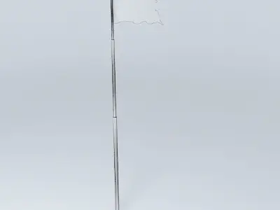 Malaysian Flag Free 3D model