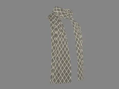 Dress collars scarves and necklaces decorated 3d models 3D model purchase