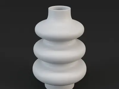 Vase ALVIS - D20xH30cm - JYSK 3D model