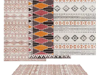 Rugs No 892 Low-poly 3D model