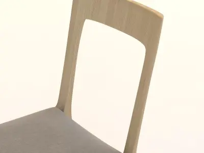 Hiroshima Dining Chair 3D model