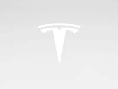 Tesla Logo v1 005 Free low-poly 3D model