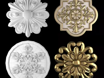 Rosettes 19 3D model