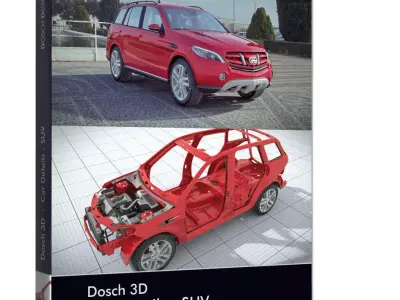 Dosch 3D - Car Details - SUV  3D model