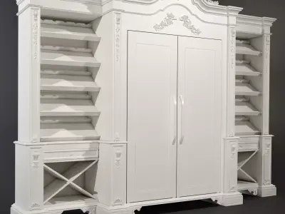 Classy Bottle Showcase 3D model