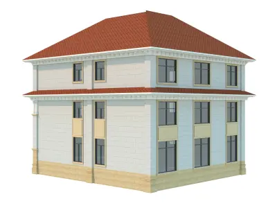 architecture luxury villa  3D model