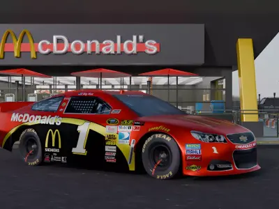 McDonalds Restaurant 3D model