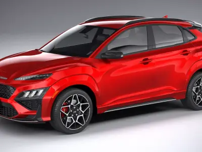 Hyundai Kona N 2021 3D model