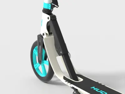 HUDORA FOLDING SCOOTER Low-poly 3D model