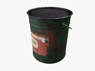 Paint Bucket 3D model