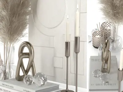 Decorative set 12 3D model