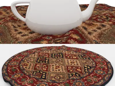 Rugs No 863 Low-poly 3D model